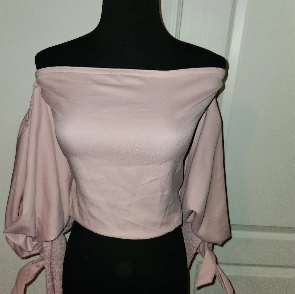 FINAL PRICE!! NWOT ! SHEIN OFF THE SHOULDER BLOUSE !! - Picture 7 of 7